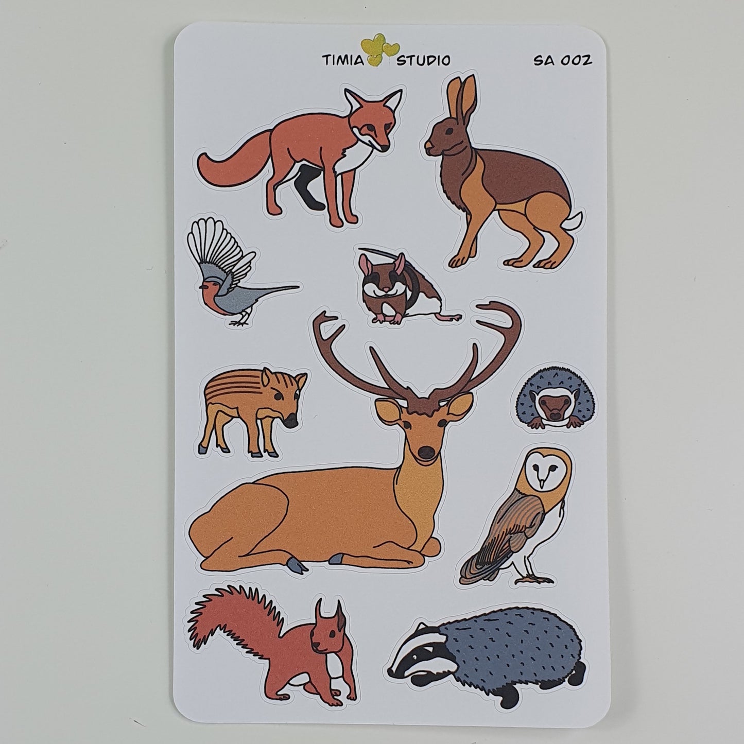 Stickers "Compagnons de la Forêt" SA002