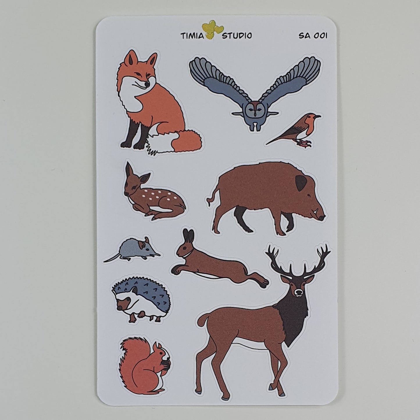 Stickers "Compagnons de la Forêt" SA001