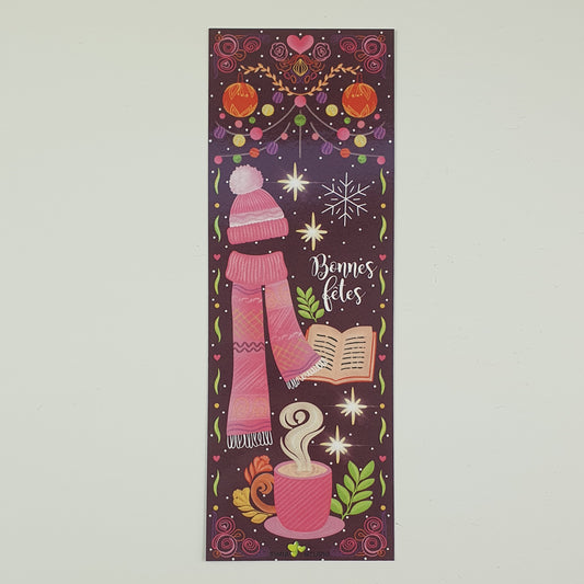 Marque-page "Cacao d'hiver"
