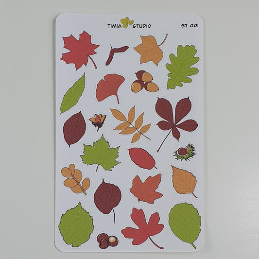 Stickers "Palette d'Automne" SN001